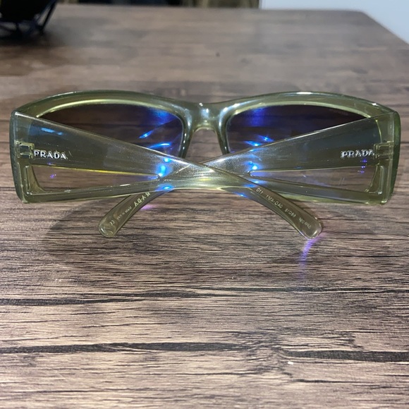 Authentic PRADA Oversized Wrap Sunglasses - Picture 10 of 14